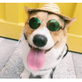 Circular MetalCute Pet Sunglasses For Pet Accessories